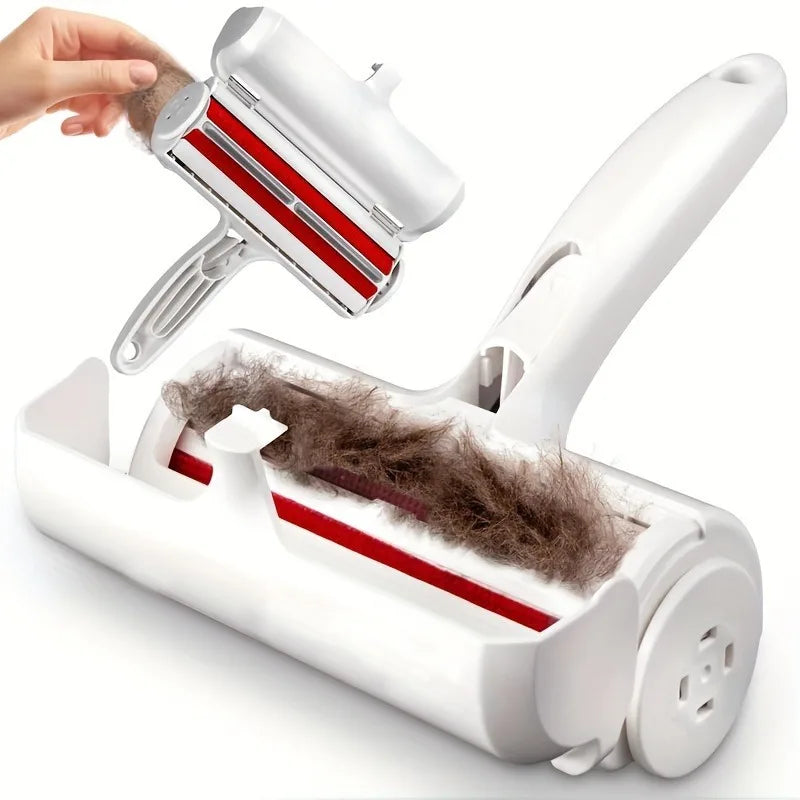 Pet hair remover roller hair adhesive dog brush can be washed with water to remove floating hair adhesive brush