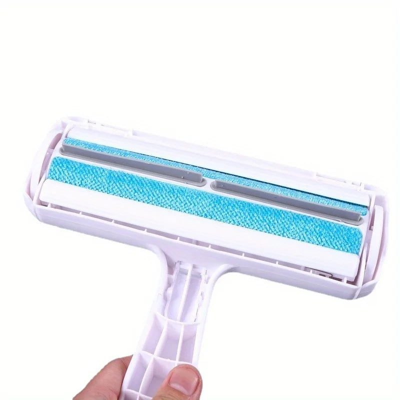 Pet hair remover roller hair adhesive dog brush can be washed with water to remove floating hair adhesive brush