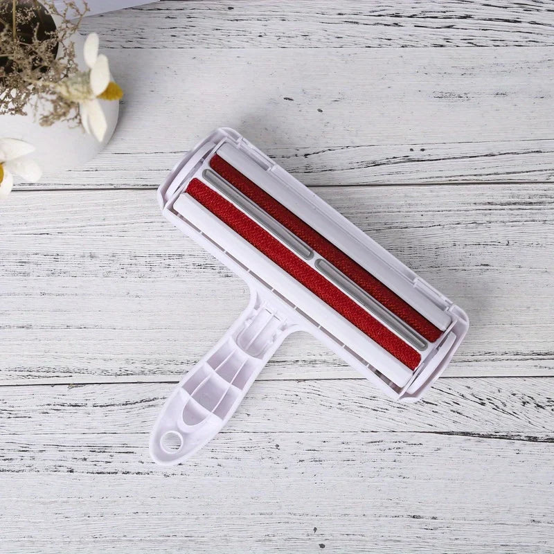 Pet hair remover roller hair adhesive dog brush can be washed with water to remove floating hair adhesive brush